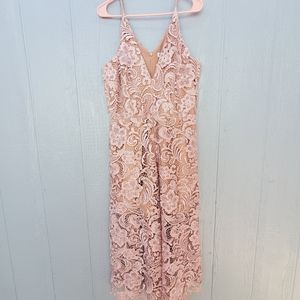 "Dress The Population" - Marion Lace Jumpsuit